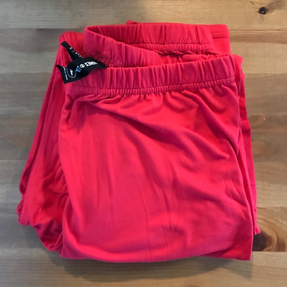 A & D leggings s/m  hot pink red